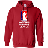 Sweatshirts Red / Small National Wizards League Pullover Hoodie