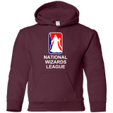 Sweatshirts Maroon / YS National Wizards League Youth Hoodie