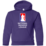 Sweatshirts Purple / YS National Wizards League Youth Hoodie