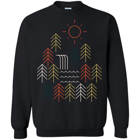 Sweatshirts Black / S Nature Timestee Crewneck Sweatshirt