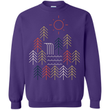 Sweatshirts Purple / S Nature Timestee Crewneck Sweatshirt