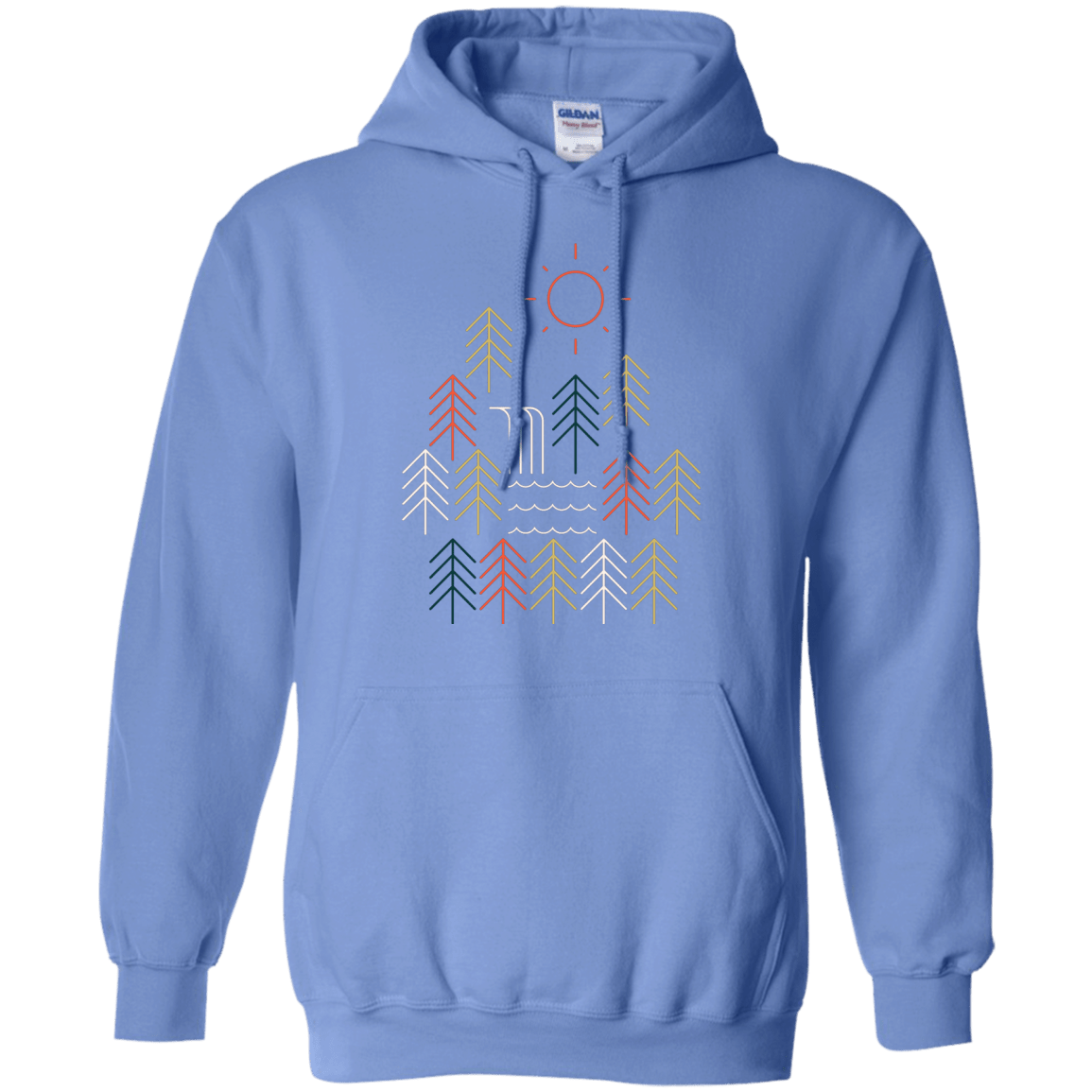 Sweatshirts Carolina Blue / S Nature Timestee Pullover Hoodie