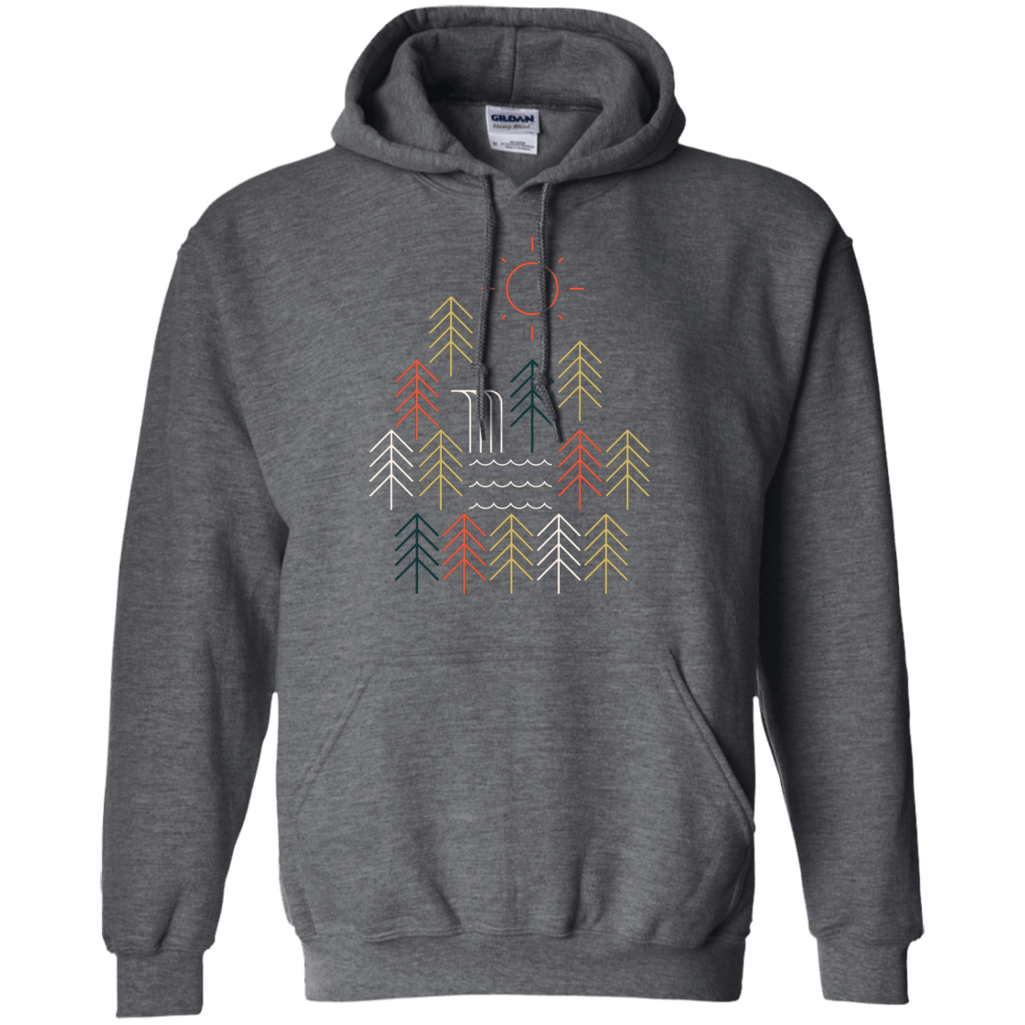 Sweatshirts Dark Heather / S Nature Timestee Pullover Hoodie