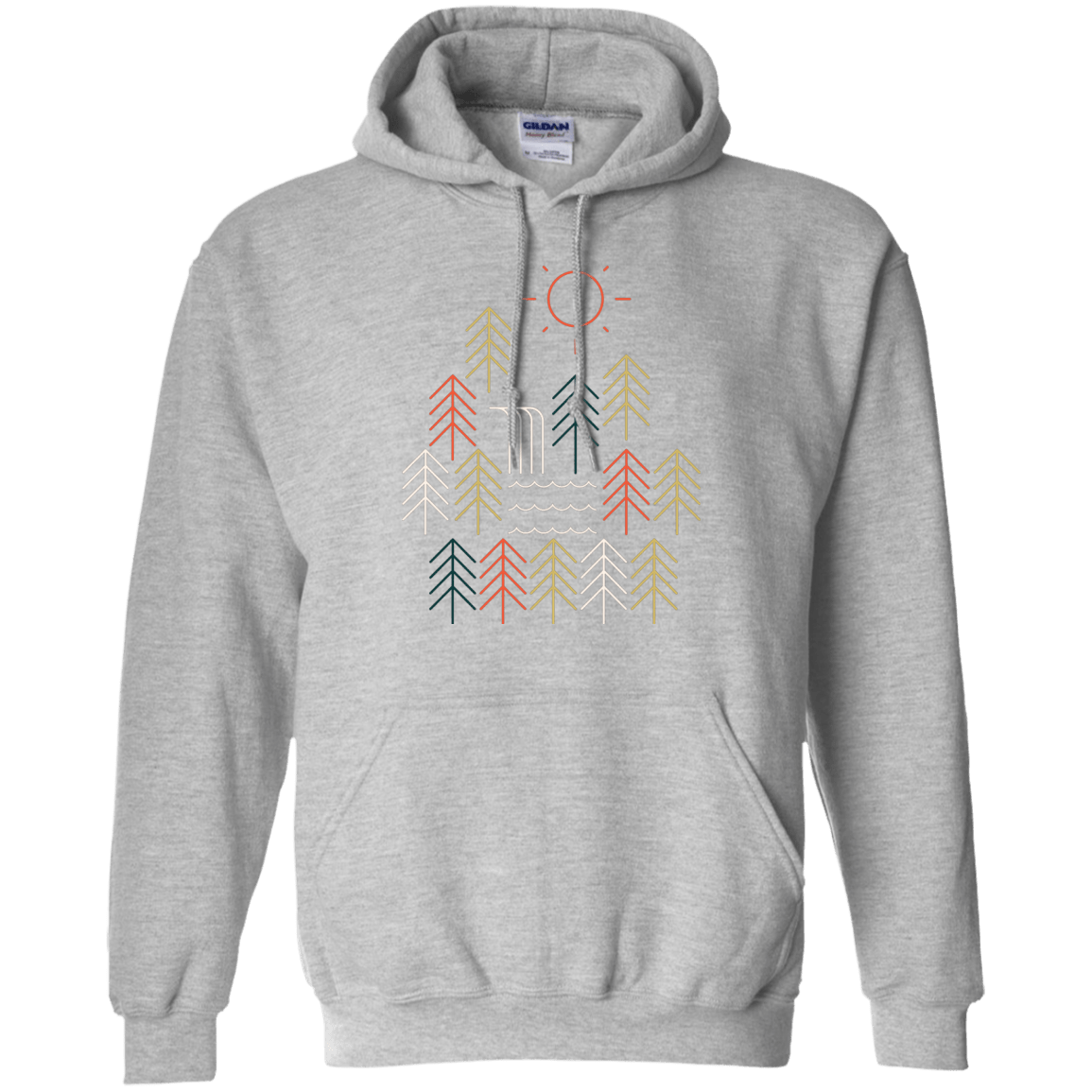 Sweatshirts Sport Grey / S Nature Timestee Pullover Hoodie