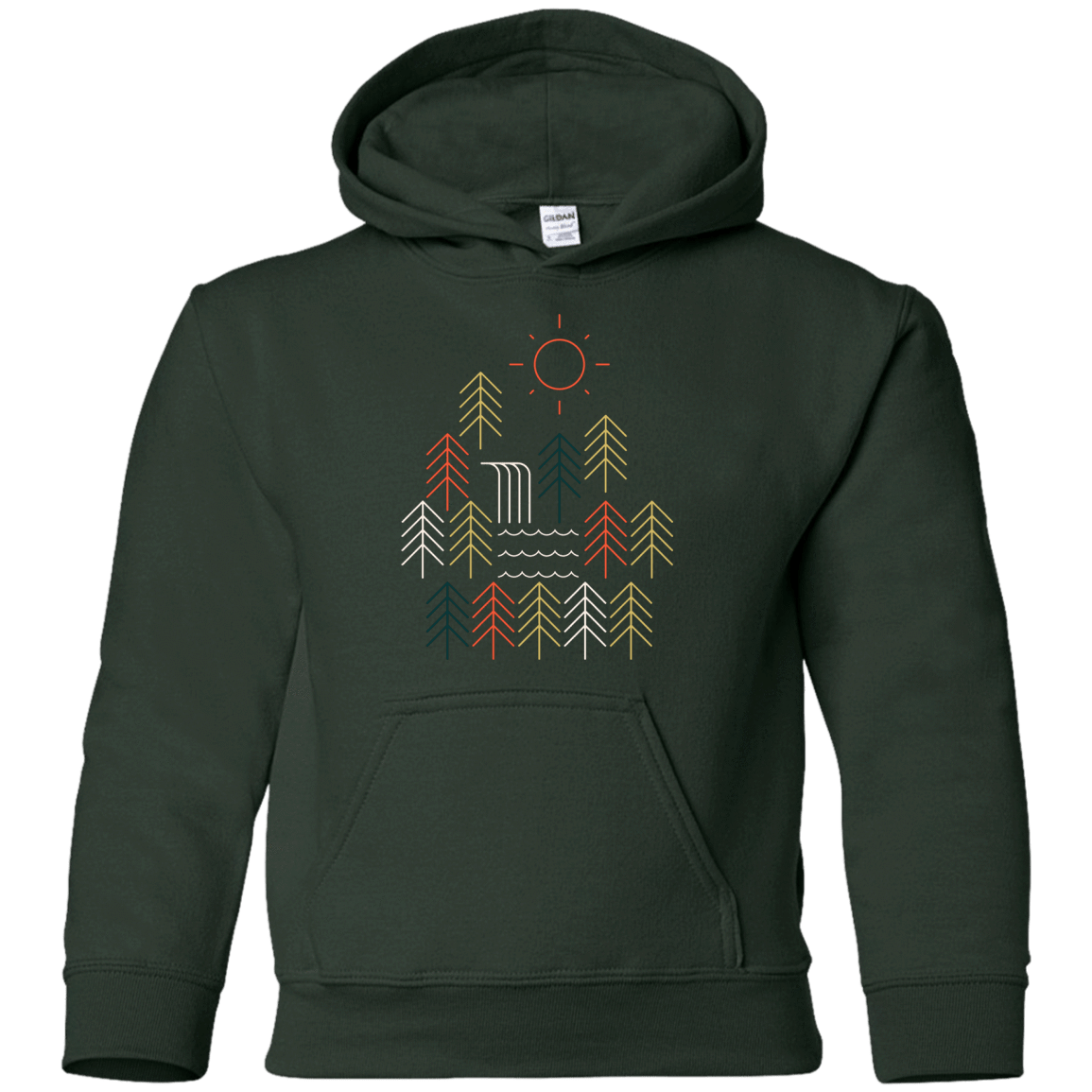 Sweatshirts Forest Green / YS Nature Timestee Youth Hoodie