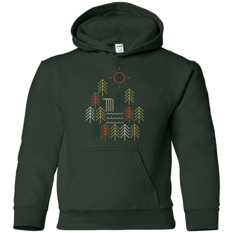 Sweatshirts Forest Green / YS Nature Timestee Youth Hoodie