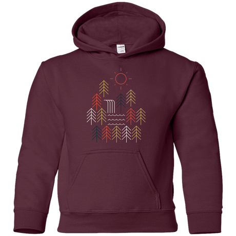 Sweatshirts Maroon / YS Nature Timestee Youth Hoodie