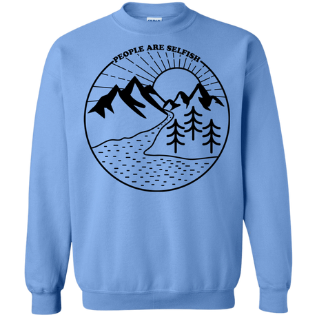 Sweatshirts Carolina Blue / S Nature vs. People Crewneck Sweatshirt