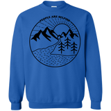 Sweatshirts Royal / S Nature vs. People Crewneck Sweatshirt