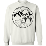 Sweatshirts White / S Nature vs. People Crewneck Sweatshirt