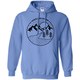 Sweatshirts Carolina Blue / S Nature vs. People Pullover Hoodie