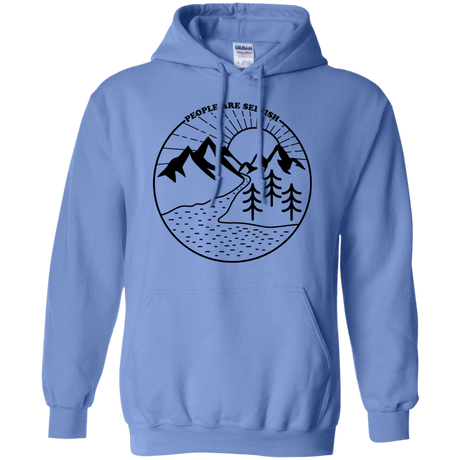 Sweatshirts Carolina Blue / S Nature vs. People Pullover Hoodie