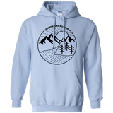 Sweatshirts Light Blue / S Nature vs. People Pullover Hoodie