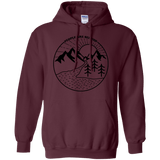 Sweatshirts Maroon / S Nature vs. People Pullover Hoodie