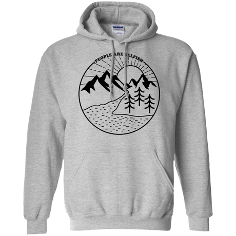 Sweatshirts Sport Grey / S Nature vs. People Pullover Hoodie