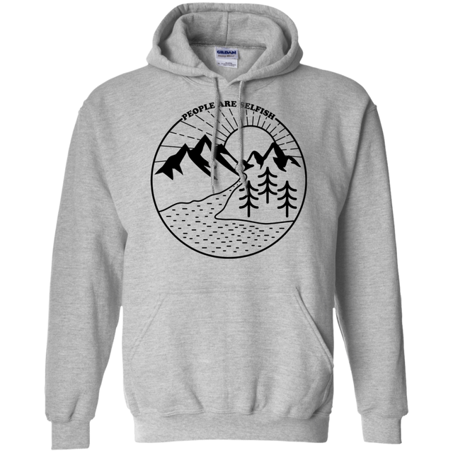 Sweatshirts Sport Grey / S Nature vs. People Pullover Hoodie