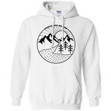 Sweatshirts White / S Nature vs. People Pullover Hoodie