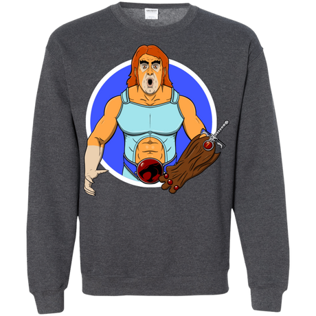 Sweatshirts Dark Heather / S Natureboy Woooo Crewneck Sweatshirt