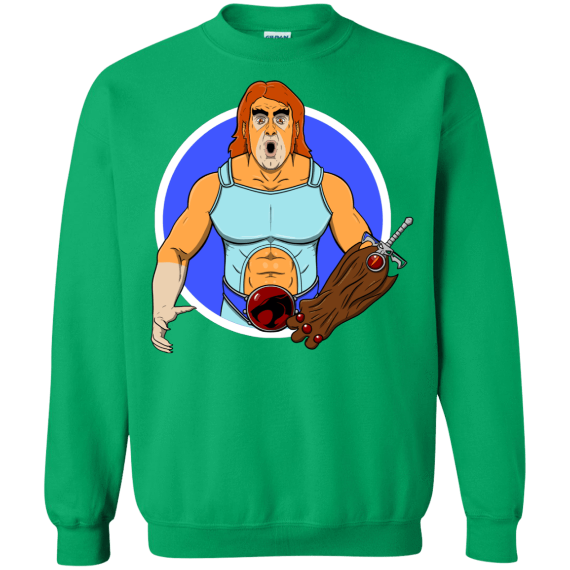 Sweatshirts Irish Green / S Natureboy Woooo Crewneck Sweatshirt