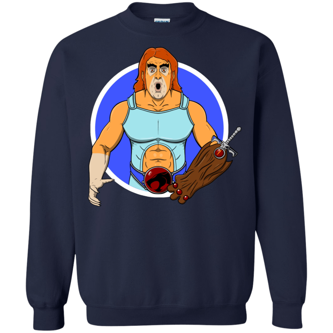 Sweatshirts Navy / S Natureboy Woooo Crewneck Sweatshirt