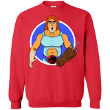 Sweatshirts Red / S Natureboy Woooo Crewneck Sweatshirt