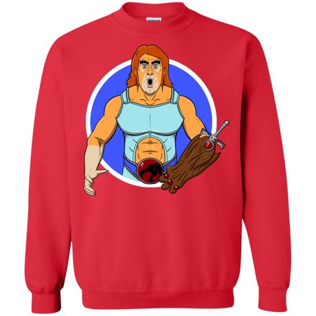 Sweatshirts Red / S Natureboy Woooo Crewneck Sweatshirt