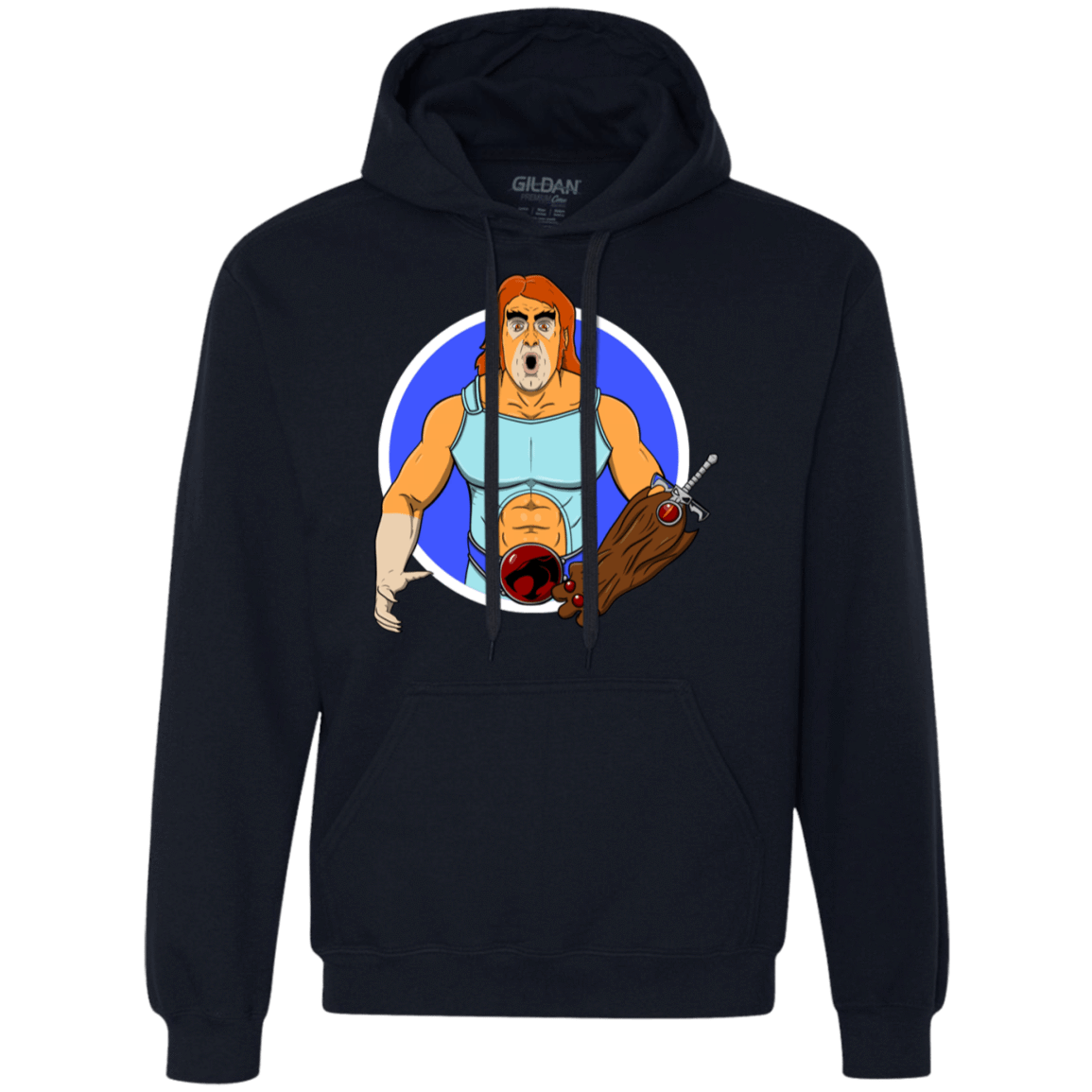 Sweatshirts Navy / S Natureboy Woooo Premium Fleece Hoodie