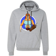 Sweatshirts Sport Grey / L Natureboy Woooo Premium Fleece Hoodie