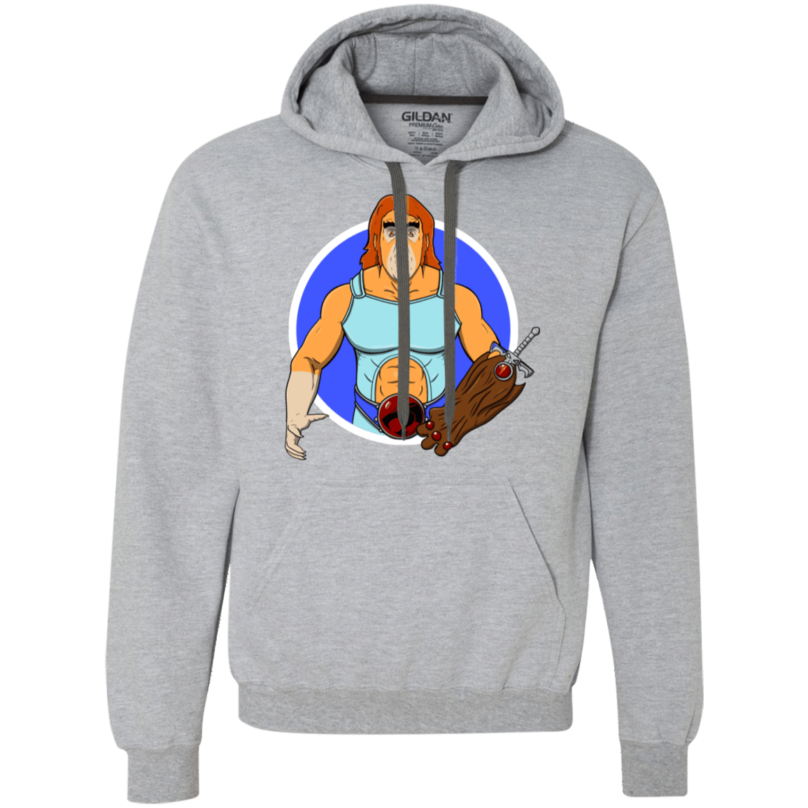 Sweatshirts Sport Grey / L Natureboy Woooo Premium Fleece Hoodie