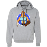 Sweatshirts Sport Grey / L Natureboy Woooo Premium Fleece Hoodie