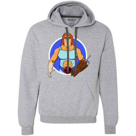 Sweatshirts Sport Grey / L Natureboy Woooo Premium Fleece Hoodie