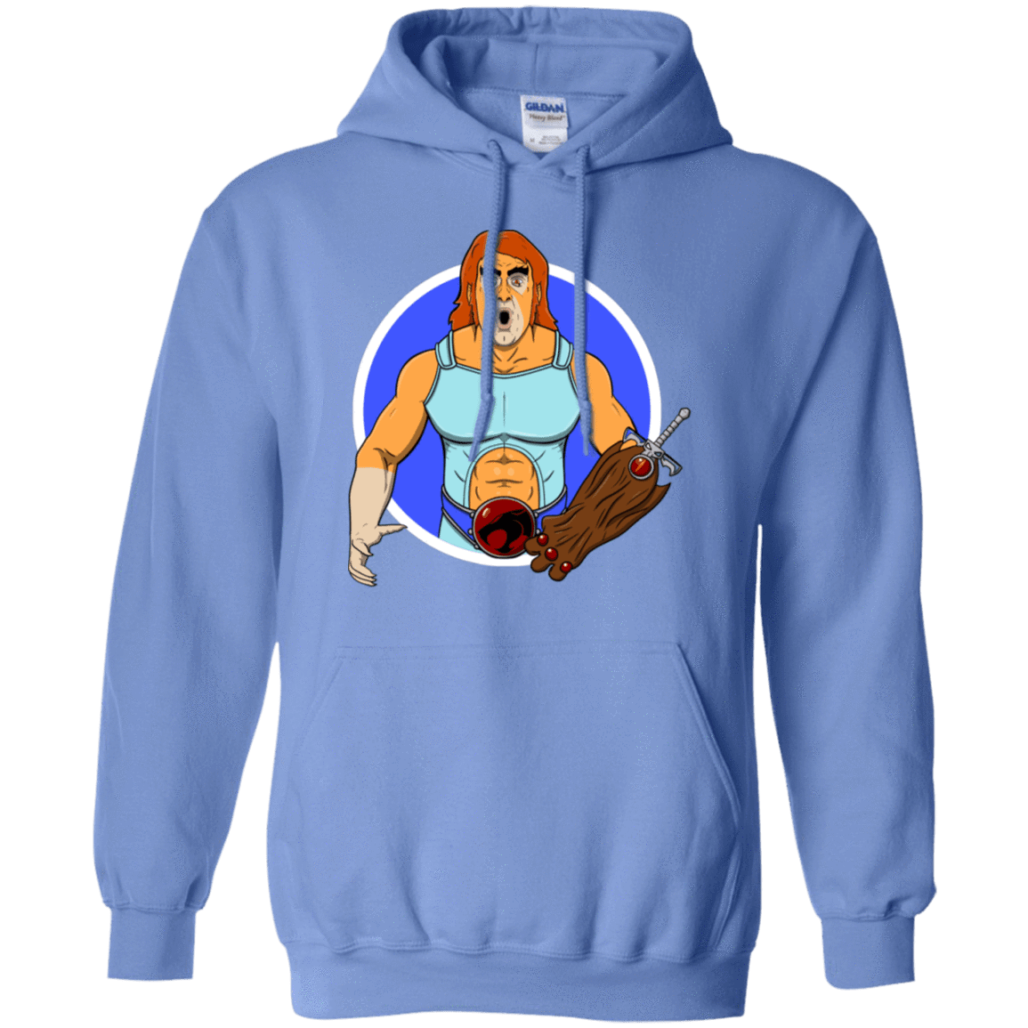 Sweatshirts Carolina Blue / S Natureboy Woooo Pullover Hoodie