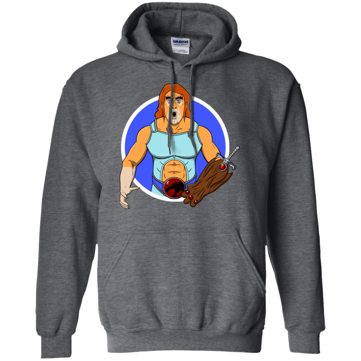 Sweatshirts Dark Heather / S Natureboy Woooo Pullover Hoodie