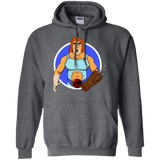 Sweatshirts Dark Heather / S Natureboy Woooo Pullover Hoodie