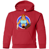Sweatshirts Red / YS Natureboy Woooo Youth Hoodie