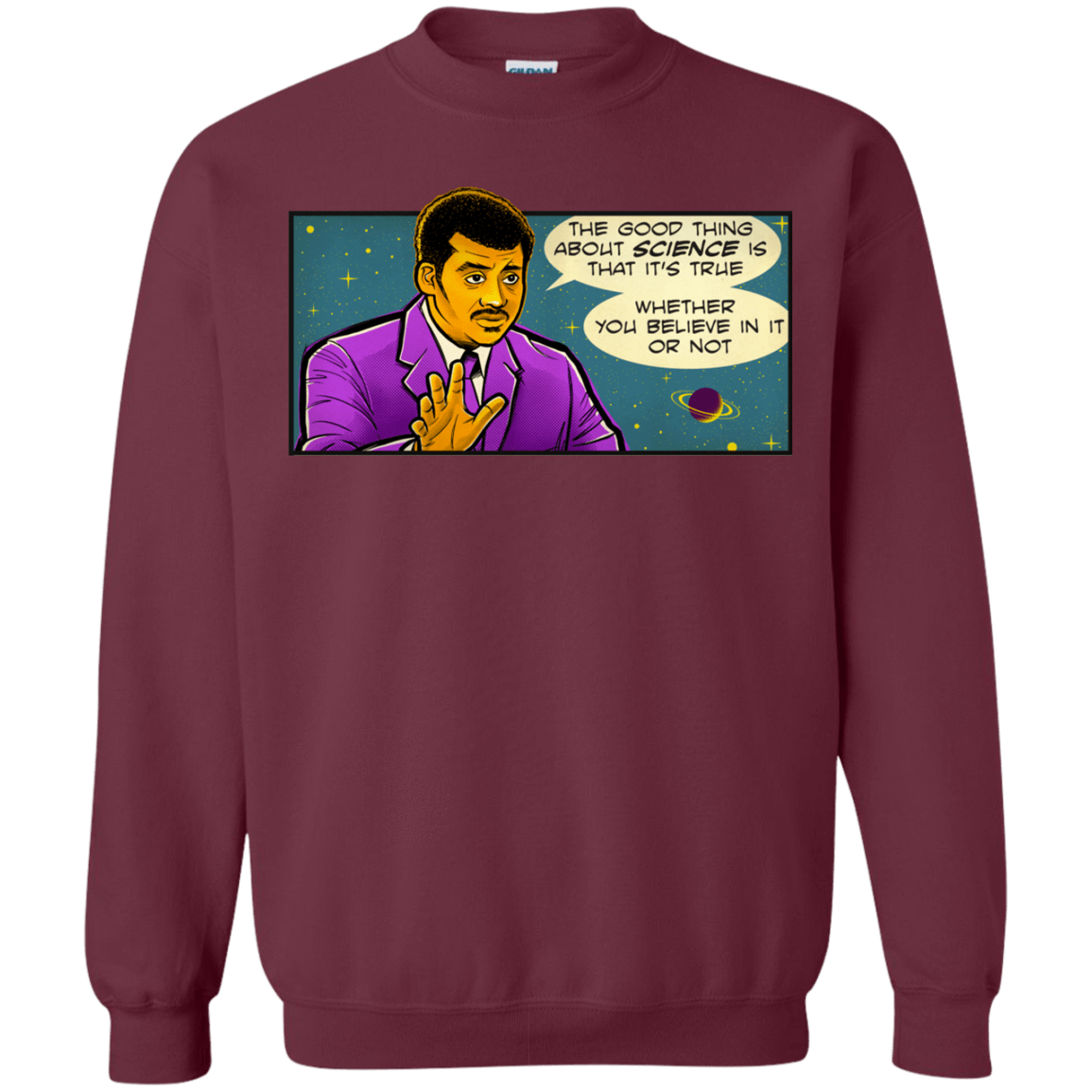 Sweatshirts Maroon / S NDGT good thing Crewneck Sweatshirt