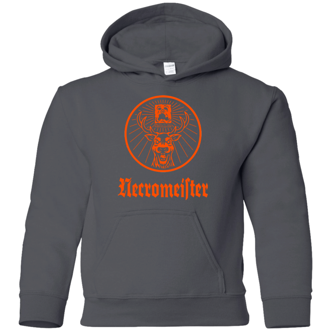 Sweatshirts Charcoal / YS NECROMEISTER Youth Hoodie