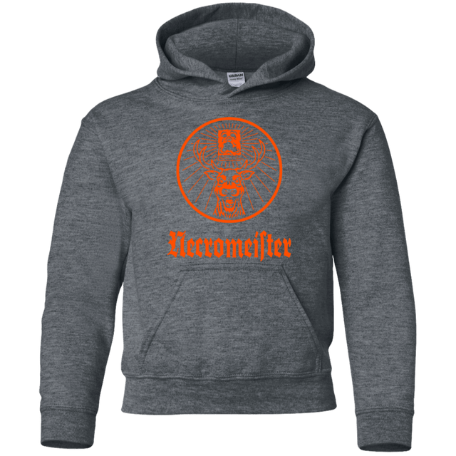 Sweatshirts Dark Heather / YS NECROMEISTER Youth Hoodie
