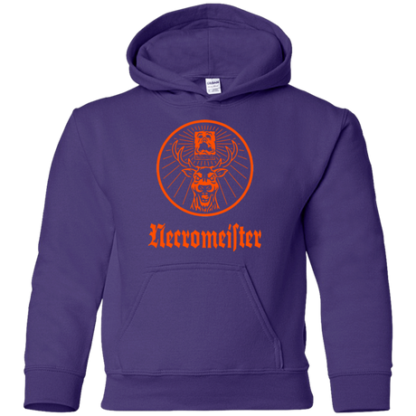 Sweatshirts Purple / YS NECROMEISTER Youth Hoodie