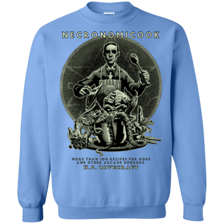 Sweatshirts Carolina Blue / Small Necronomicook Crewneck Sweatshirt