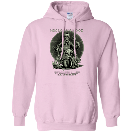 Sweatshirts Light Pink / Small Necronomicook Pullover Hoodie