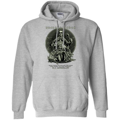 Sweatshirts Sport Grey / Small Necronomicook Pullover Hoodie