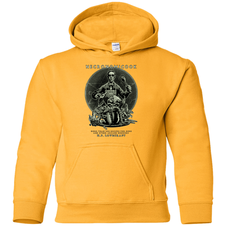 Sweatshirts Gold / YS Necronomicook Youth Hoodie