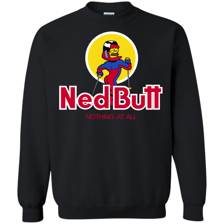 Sweatshirts Black / S Ned Butt Crewneck Sweatshirt