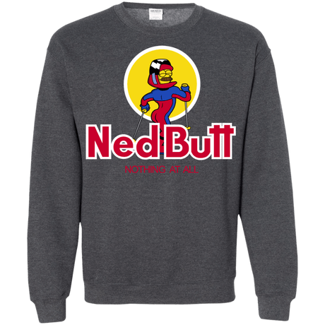 Sweatshirts Dark Heather / S Ned Butt Crewneck Sweatshirt