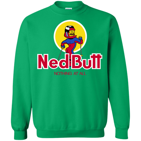 Sweatshirts Irish Green / S Ned Butt Crewneck Sweatshirt