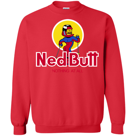 Sweatshirts Red / S Ned Butt Crewneck Sweatshirt