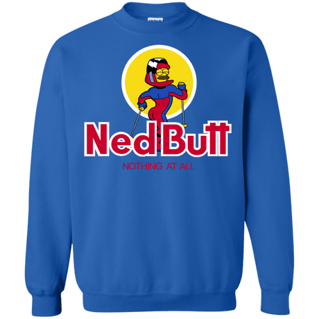 Sweatshirts Royal / S Ned Butt Crewneck Sweatshirt