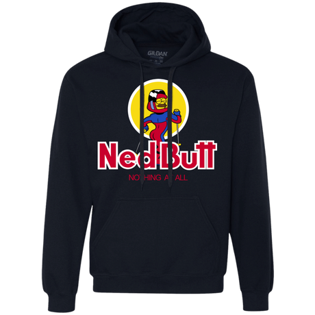Sweatshirts Navy / S Ned Butt Premium Fleece Hoodie
