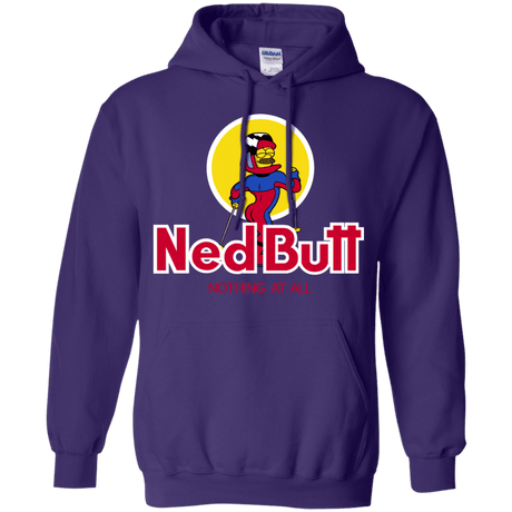 Sweatshirts Purple / S Ned Butt Pullover Hoodie